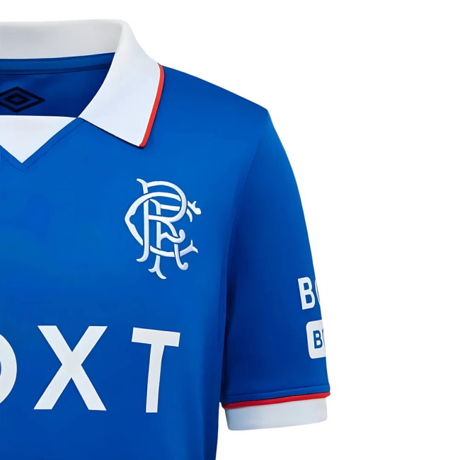 2025-2026 Rangers Home Shirt (Kids) (Moore 47)-SoccerKits Hub | Buy Soccer Jerseys Online
